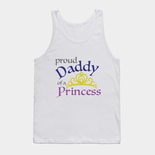 Proud Daddy of a Princess Tank Top